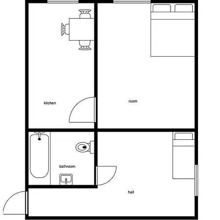 Lejlighed Vesetas Cosy Center *